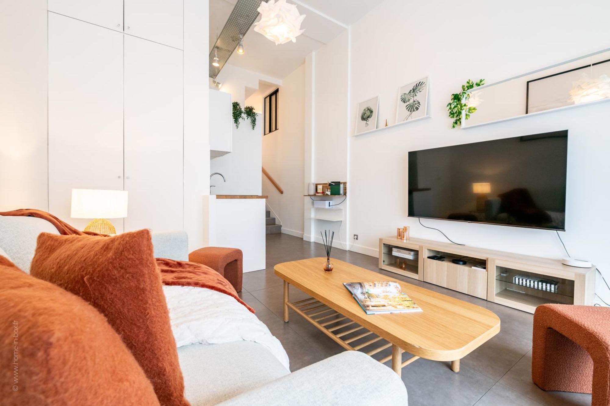 Le Bertrand - Cosy - 7 Pers- Invalides-tour Eiffel Appartement